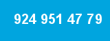 924 951 47 79 924 951 47 79